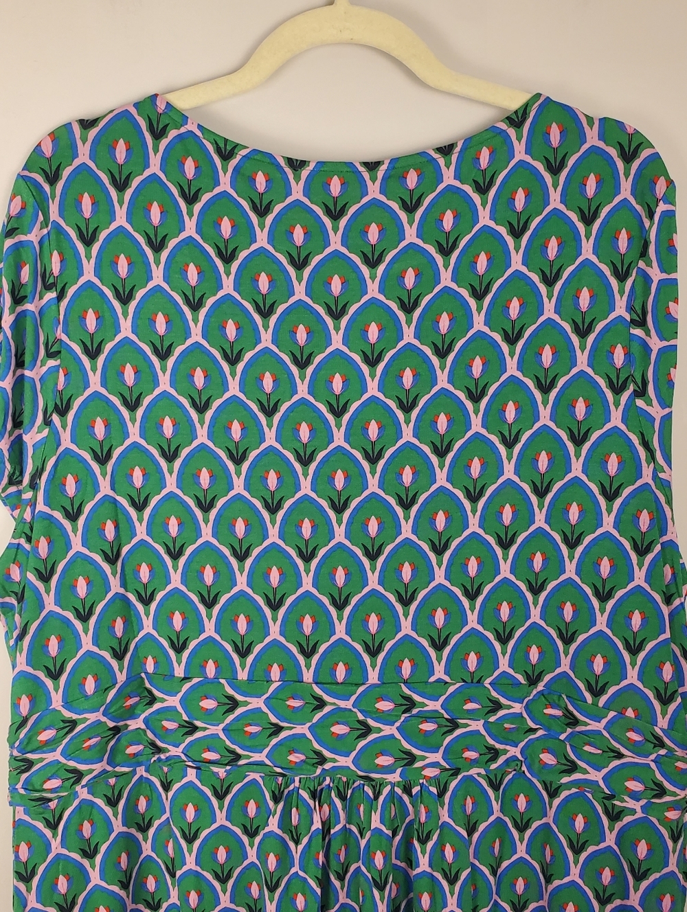 Boden Geometric Amelie Tulip Print Midi Dress Size 20R NWT - Picture 9 of 16